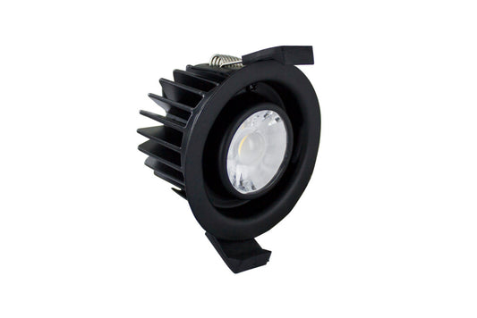 Low-Profile Fire Rated Downlight 70-75Mm Cutout Ip65 900Lm 10W 3000K 60 Beam Dimmable 90Lm/W No Bezel - ILDLFR70B023