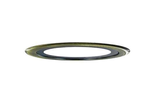 Evofire Fire Rated Downlight 70-100Mm Cutout Ip65 Antique Brass Round Adapter  - ILDLFR70D049